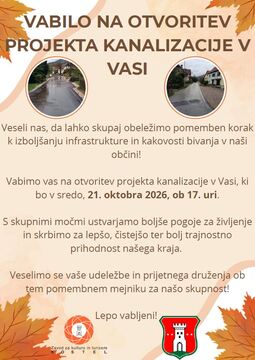 Vabilo - kanalizacija